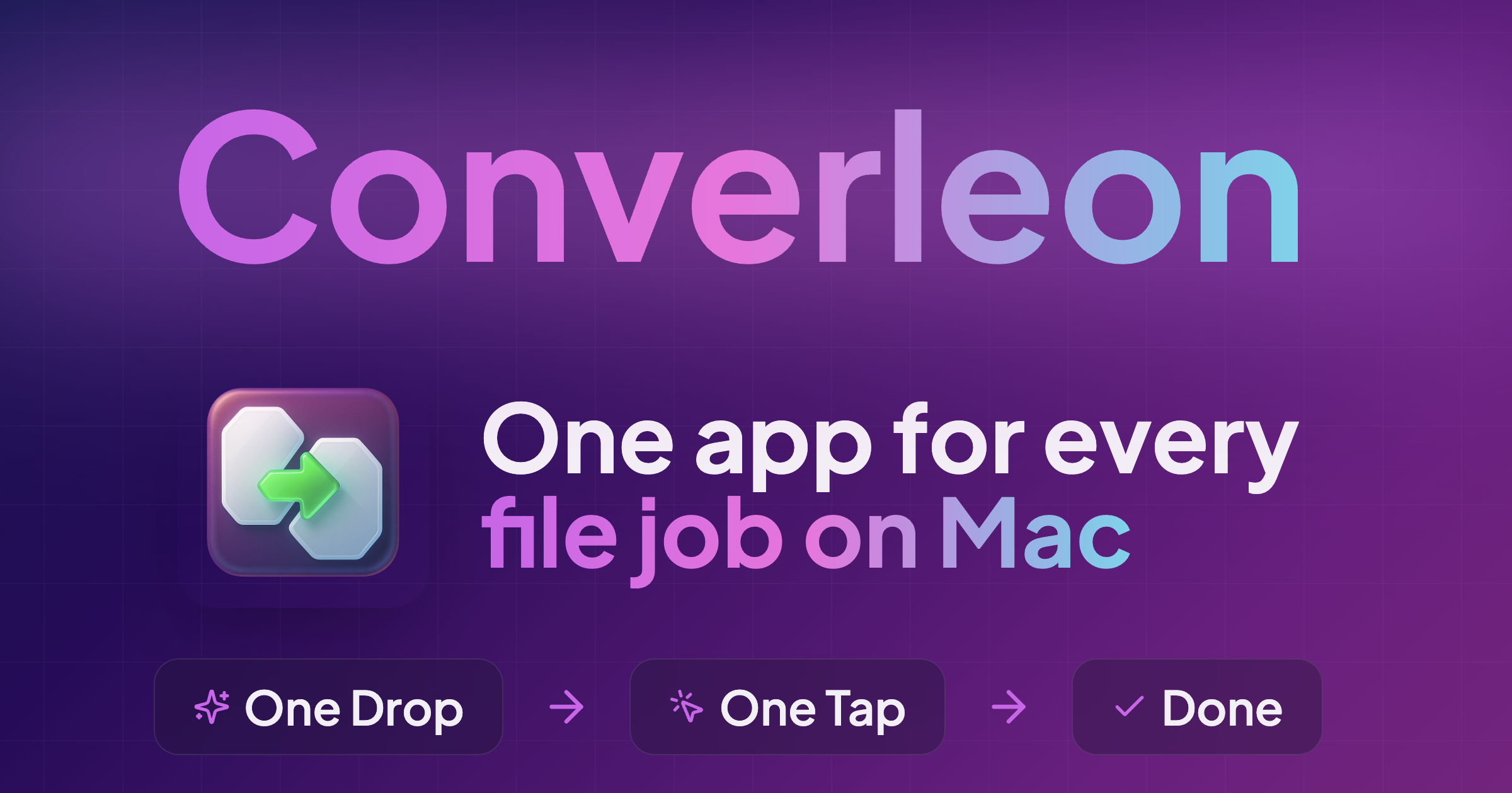 Converleon — All-in-one file converter Screenshot